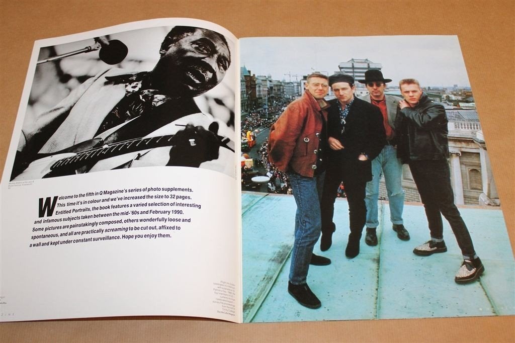 Q Magazine Portraits 1990 — Sting, Bowie, Madonna, U2, Boeken, Ophalen of Verzenden, Gelezen, Artiest