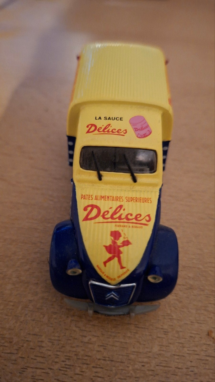 Citroën 2CV Azu, 1:43, Noren nr 52, Ophalen of Verzenden, Zo goed als nieuw, Auto, Norev