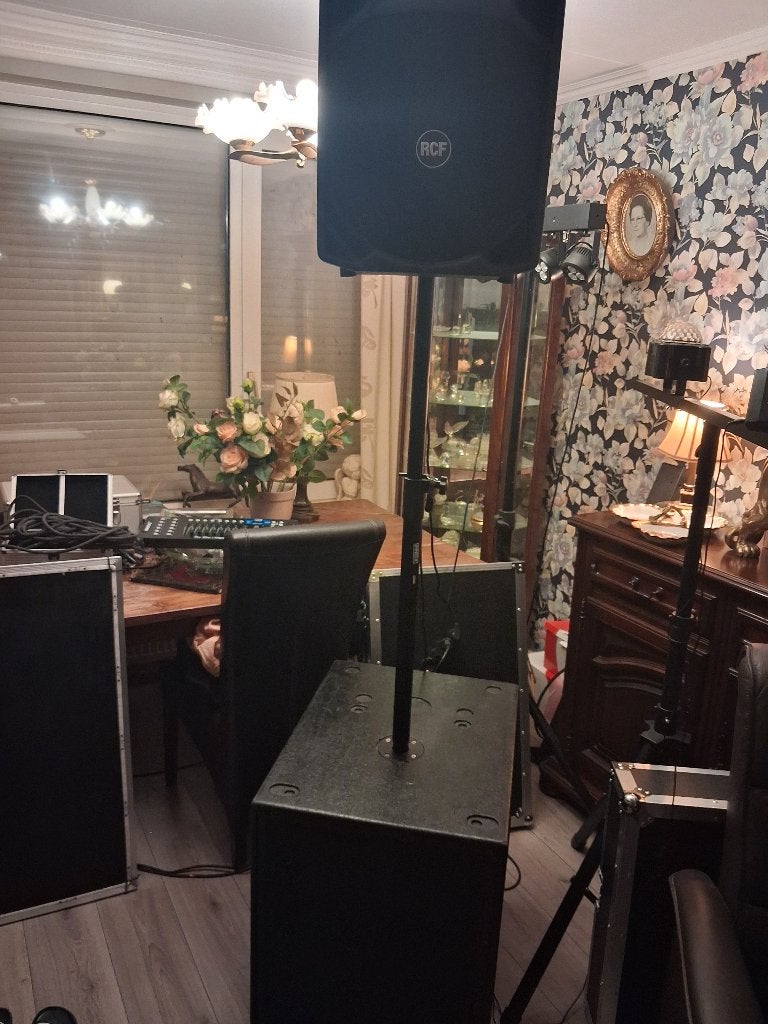 Complete top set rcf koopje, Audio, Tv en Foto, Luidsprekers, Ophalen of Verzenden, Zo goed als nieuw, Subwoofer, Overige merken