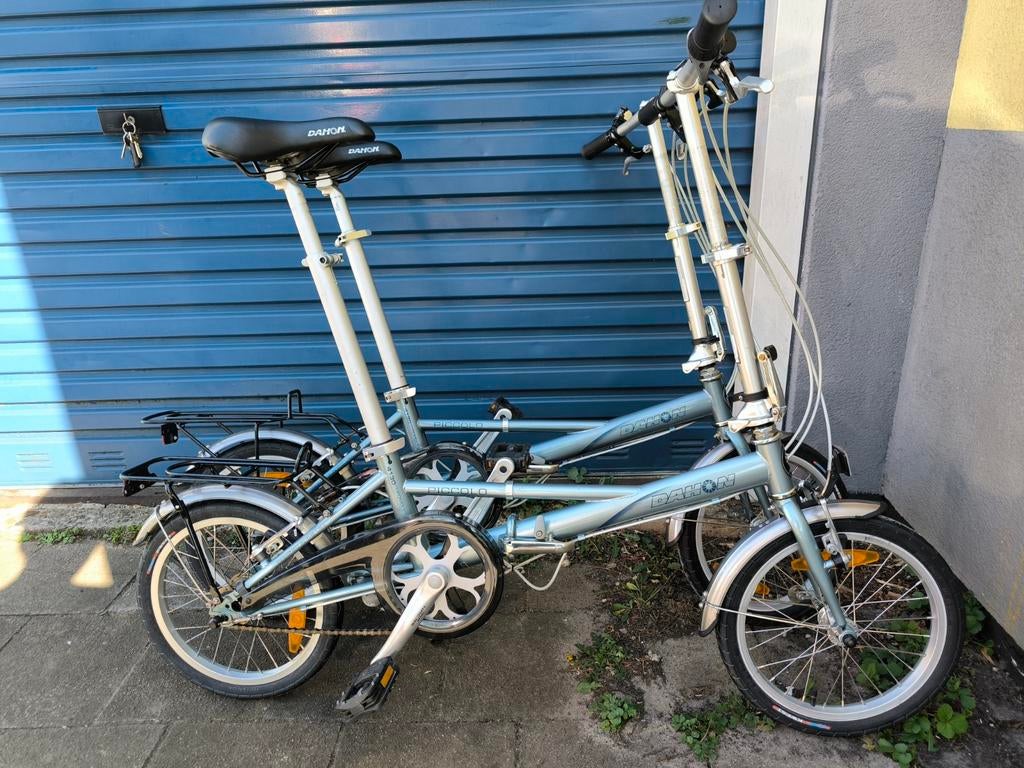 2x Z.G.A.N Dahon Piccolo Vouwfietsen met 3 versnellingen, Fietsen en Brommers, Fietsen | Vouwfietsen, 20 inch of meer, Versnellingen