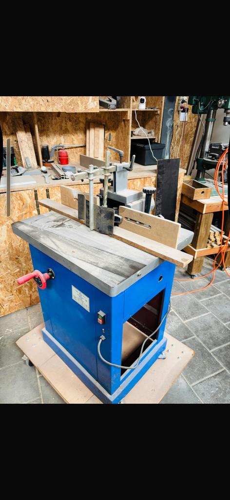 Frees machine Tendo Tools TT3090 Wood Shaper - Krachtig..., Ophalen, Gebruikt