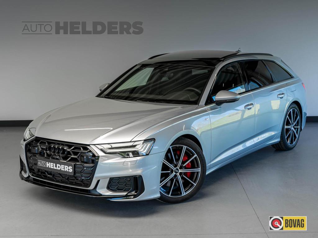 Audi A6 Avant 55 TFSI e quattro S edition Competition Pano, Auto's, Audi, Automaat, Gebruikt, 4 cilinders, Vierwielaandrijving