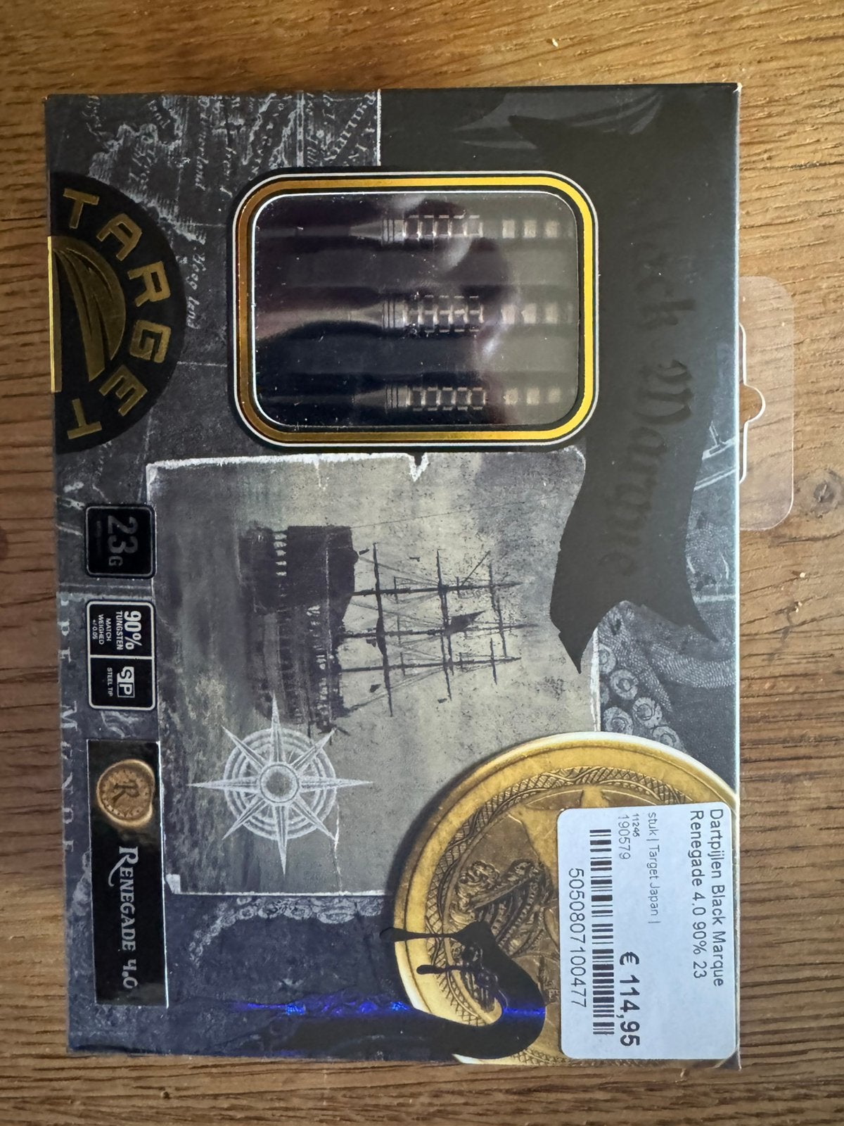 Target japan renegade 4.0 zgan 23gram, Ophalen of Verzenden, Zo goed als nieuw