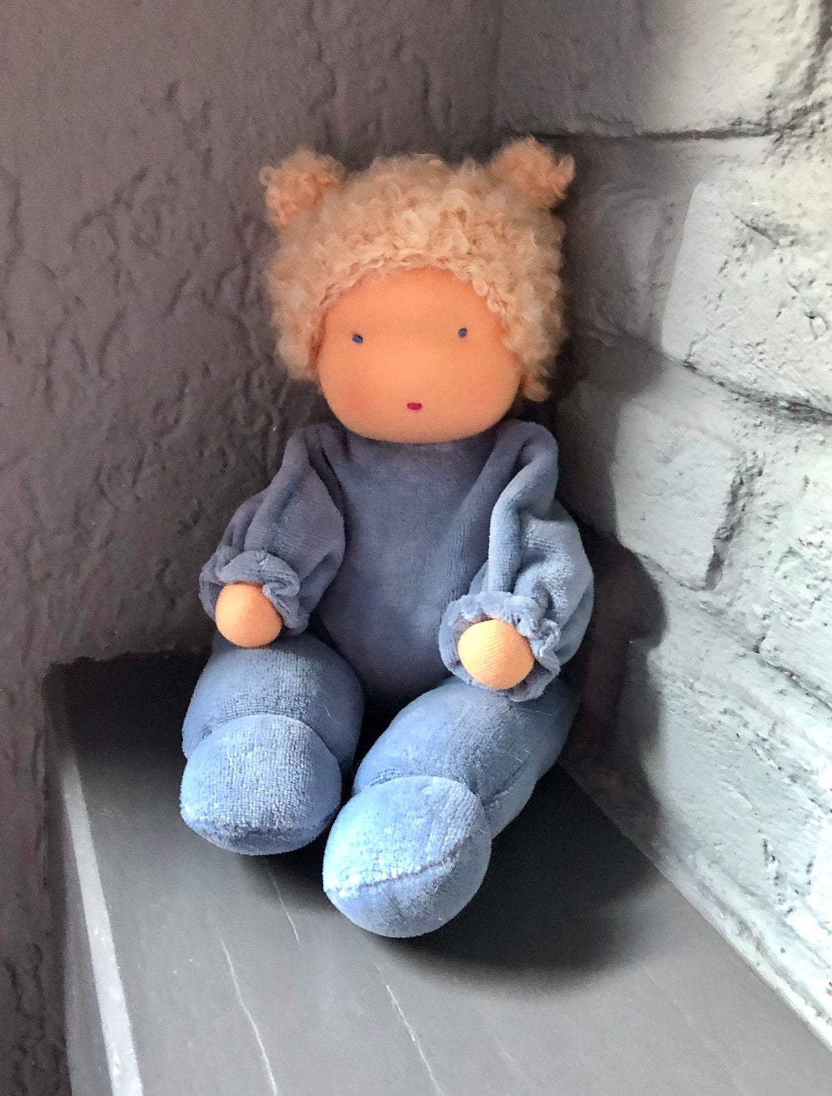 Zonnekindpop Peuterpop 18 /30cm / Antroposofische pop, Verzenden, Nieuw, Overige typen
