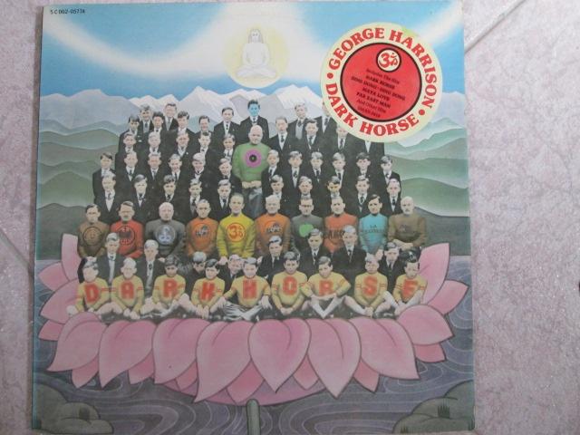 lp George Harrison - Dark horse, Cd's en Dvd's, Inclusief binnenhoes, Ophalen of Verzenden, Gebruikt, 12 inch