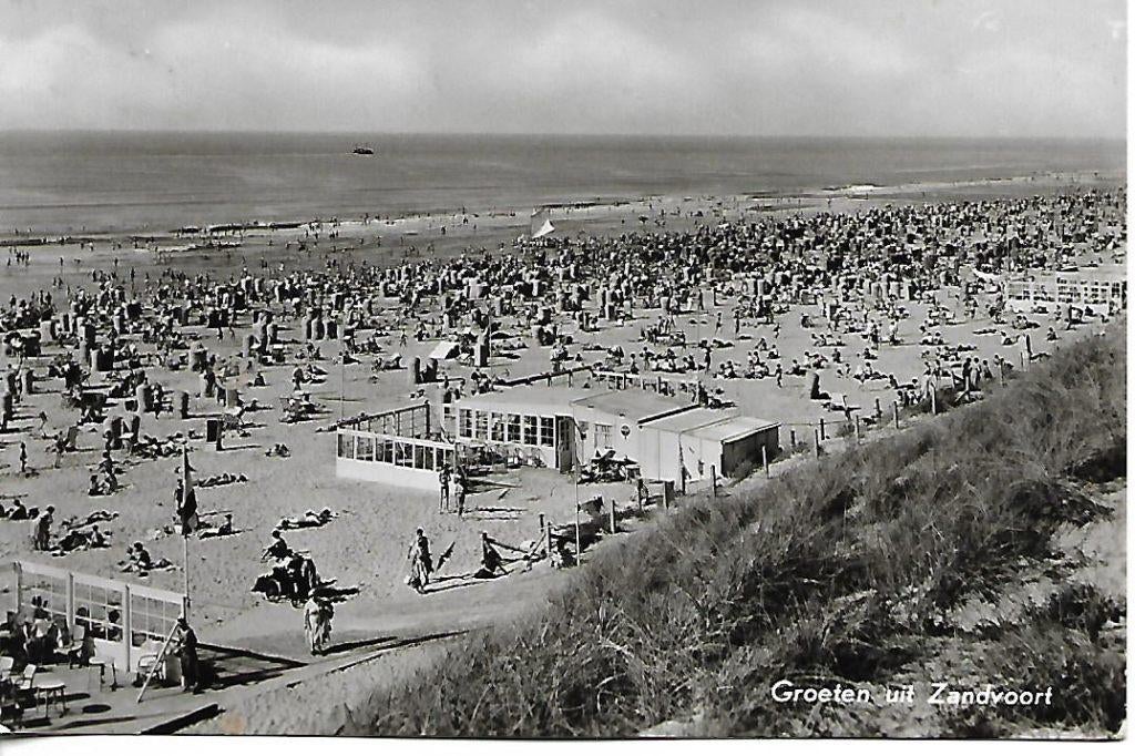 Zandvoort- -Strandleven., Verzenden, 1960 tot 1980, Gelopen, Noord-Holland