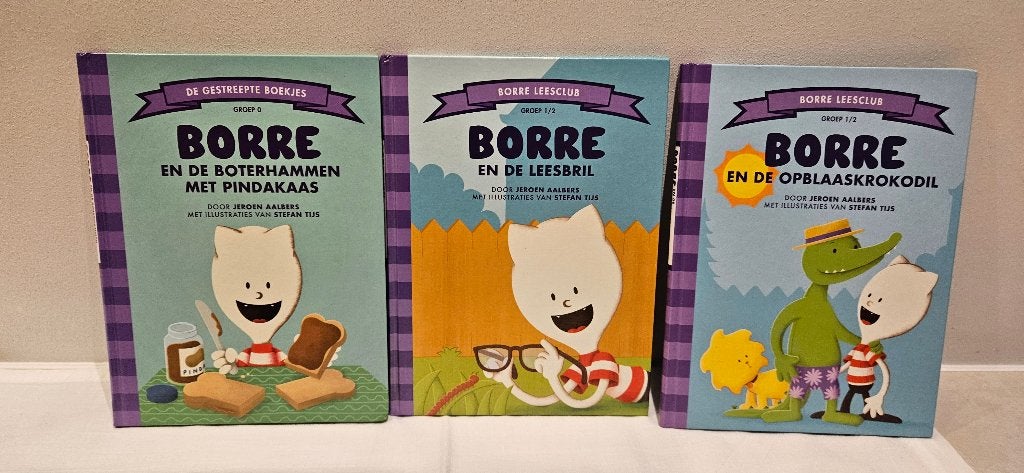 Diverse Borre kinder/babyboeken, Boeken, Fictie algemeen, Jongen of Meisje, Ophalen of Verzenden, Zo goed als nieuw