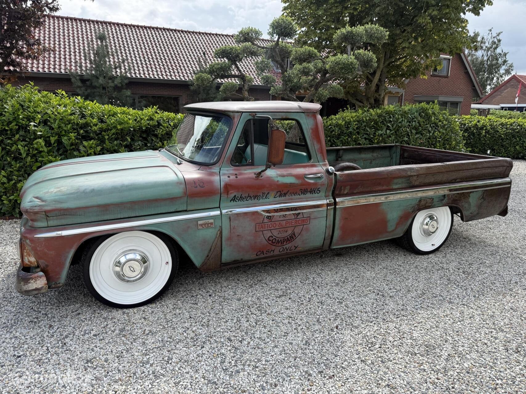 Chevrolet C10 V8 Automaat 1966 | Prachtpatina | Schijfremmen, Auto's, Chevrolet, Automaat, 8 cilinders, SUV of Terreinwagen, 3 stoelen