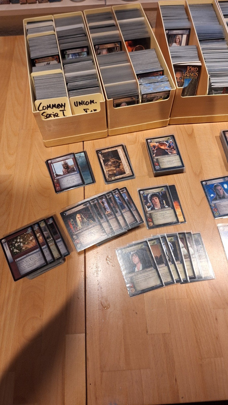 Lord of the Rings TCG , set 1 tm 7, Ophalen of Verzenden, Zo goed als nieuw, Decipher