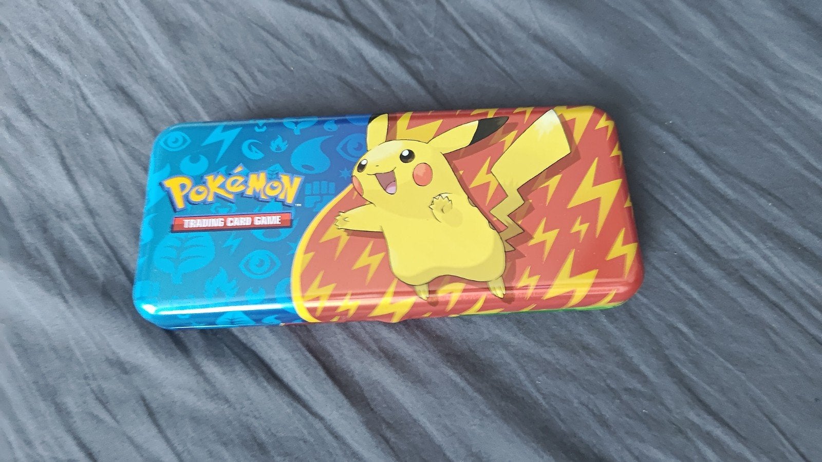 Pokemon Pikachu potloden doosje pencil case tin, Ophalen of Verzenden, Zo goed als nieuw, Overige typen