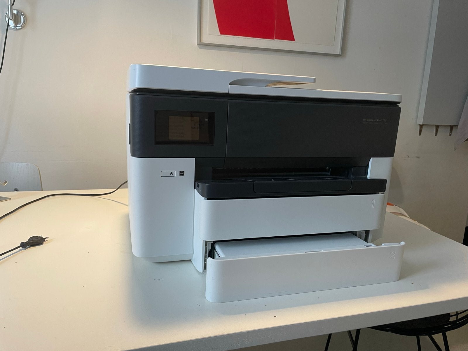 TEAB HP OfficeJet Pro 7730 A4 / A3 Wide Format All-in-One, Computers en Software, Printers, Ophalen, Faxen, Inkjetprinter, All-in-one