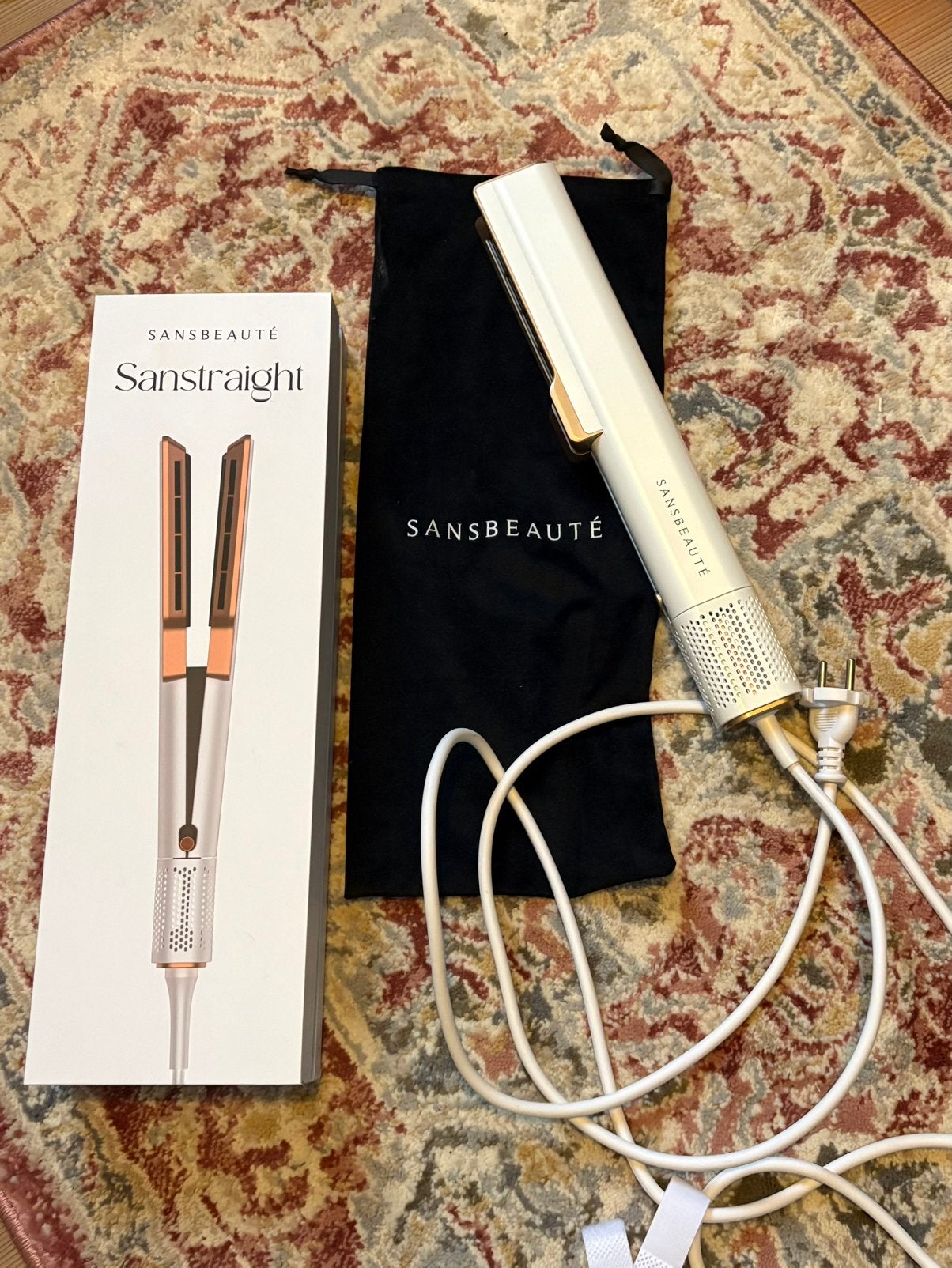 Sans Beauté Airstyler fohn, Sieraden, Tassen en Uiterlijk, Ophalen of Verzenden, Zo goed als nieuw, Föhn of Haardroger