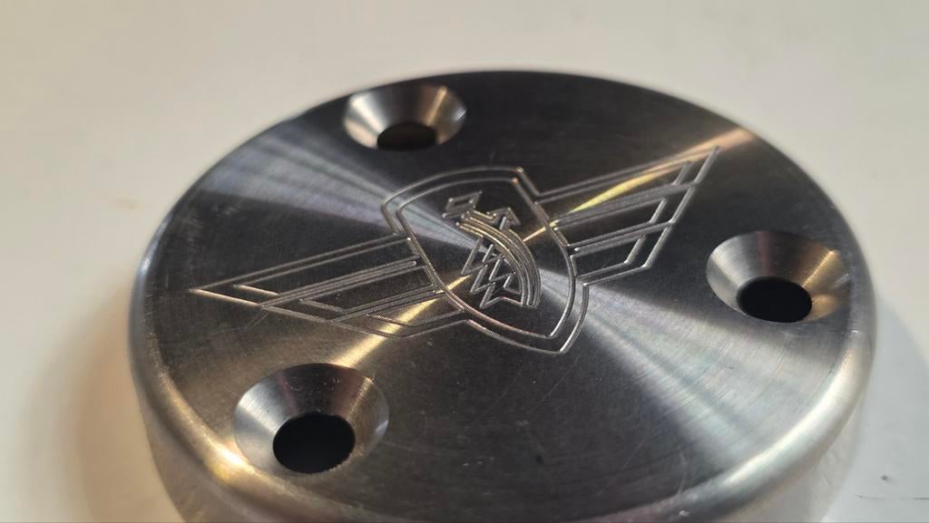 RVS deksel Magura rempotje met logo, Ophalen of Verzenden, Nieuw, Overige typen