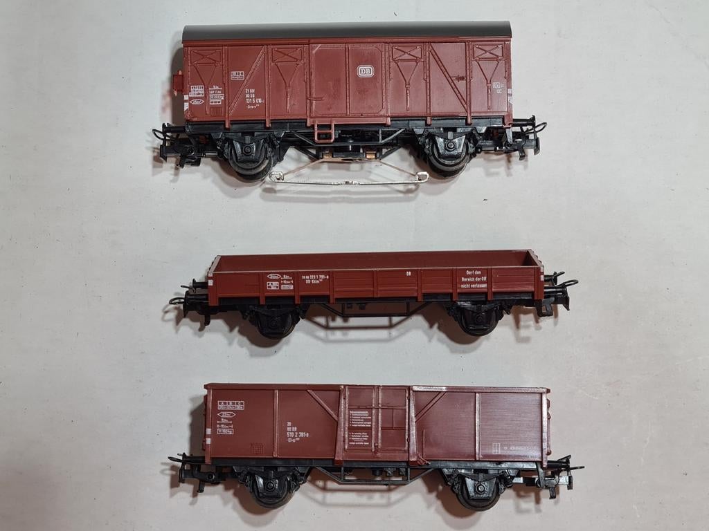 Marklin wagonset 4111 ,4430 ,4423, Hobby en Vrije tijd, Modeltreinen | H0, Ophalen of Verzenden, Wisselstroom, Wagon, Märklin