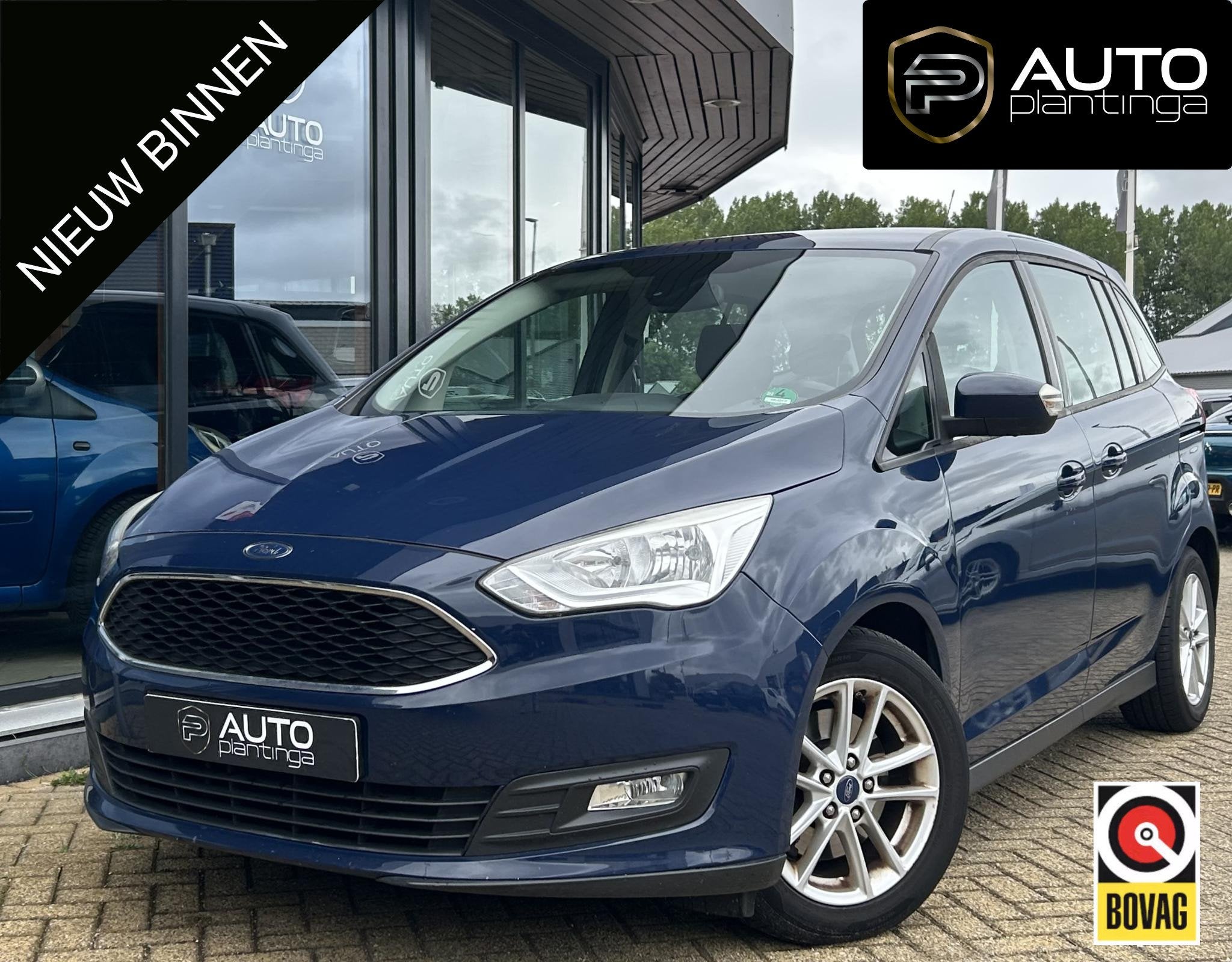 Ford Grand C-Max 1.0 Trend 7p. 125PK | 7 Persoons | NL AUTO, Voorwielaandrijving, 745 kg, Gebruikt, Euro 6