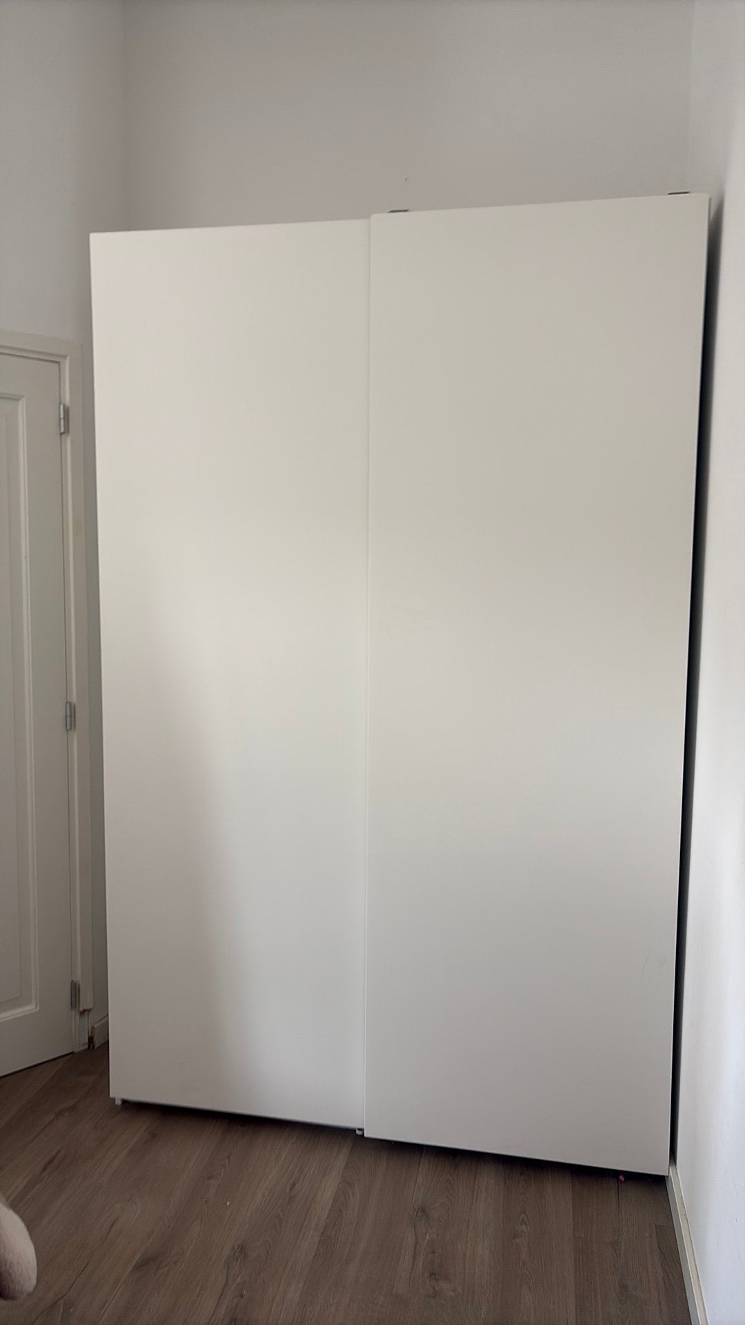 Witte Kleerkast, Ophalen, 50 tot 100 cm, Zo goed als nieuw, Minder dan 100 cm