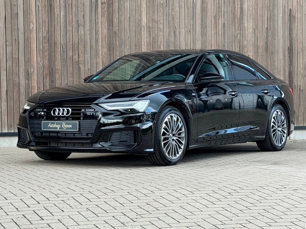 Audi A6 Limousine 55 TFSI e quattro Pro Line S Competition, Automaat, Zwart, 4 cilinders, Zwart
