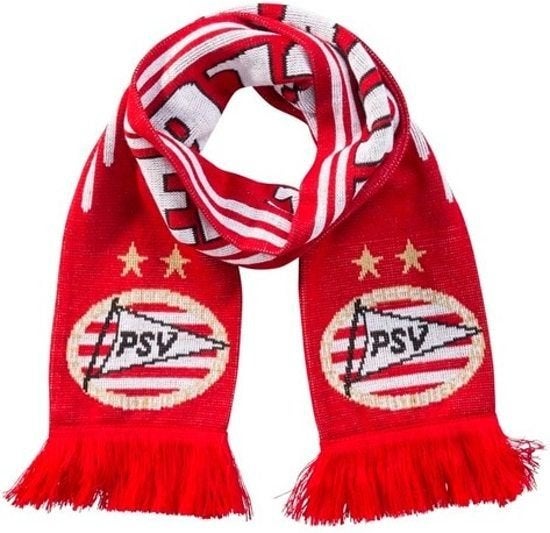 PSV clubsjaal sjaal das 140 bij 15 NIEUW € 14,95, Ophalen of Verzenden, Nieuw, PSV, Vaantje of Sjaal