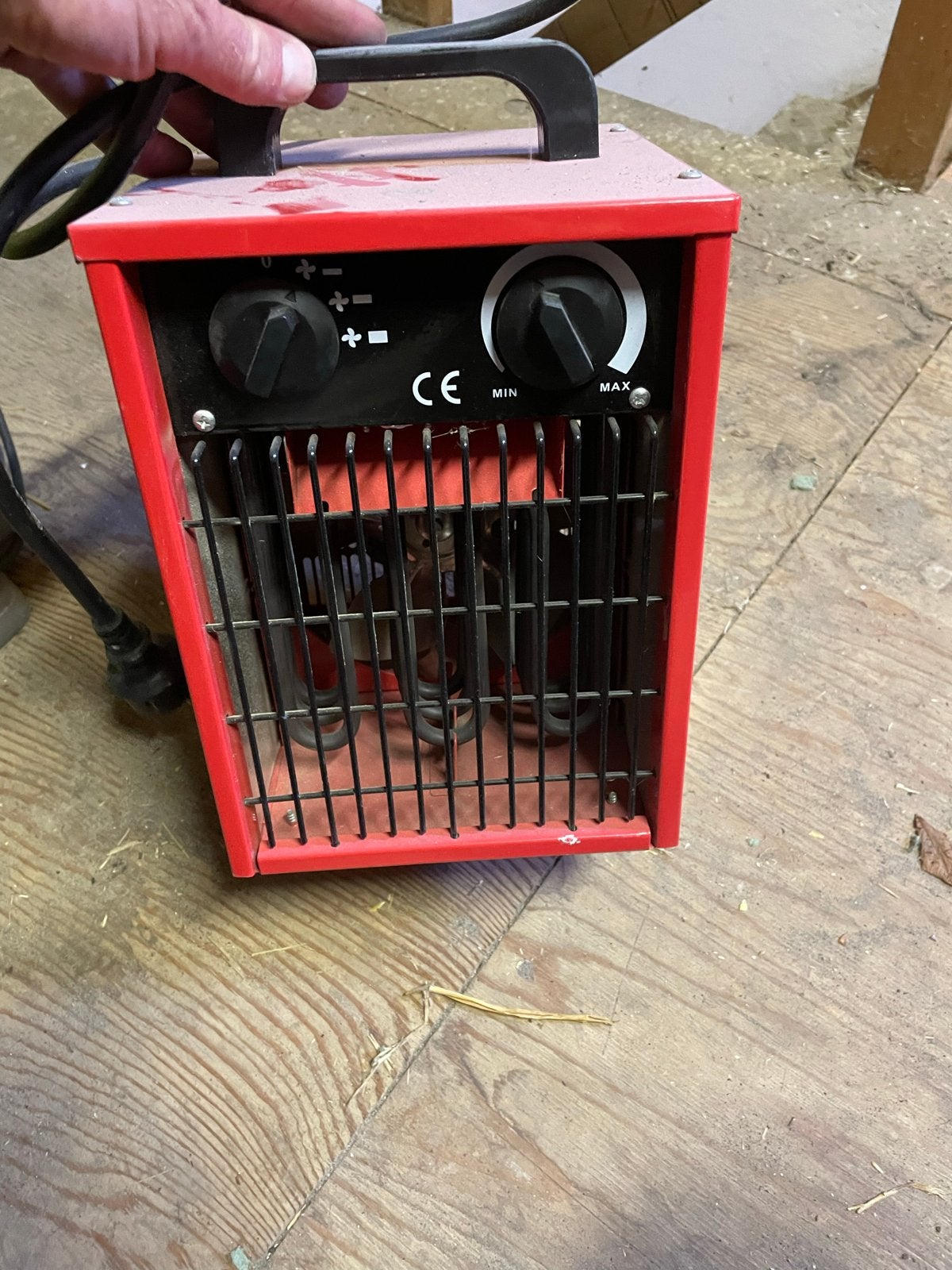 Elektrische Verwarming 3000W - Instelbare Standen, Ophalen, Gebruikt, 800 watt of meer, Kachel
