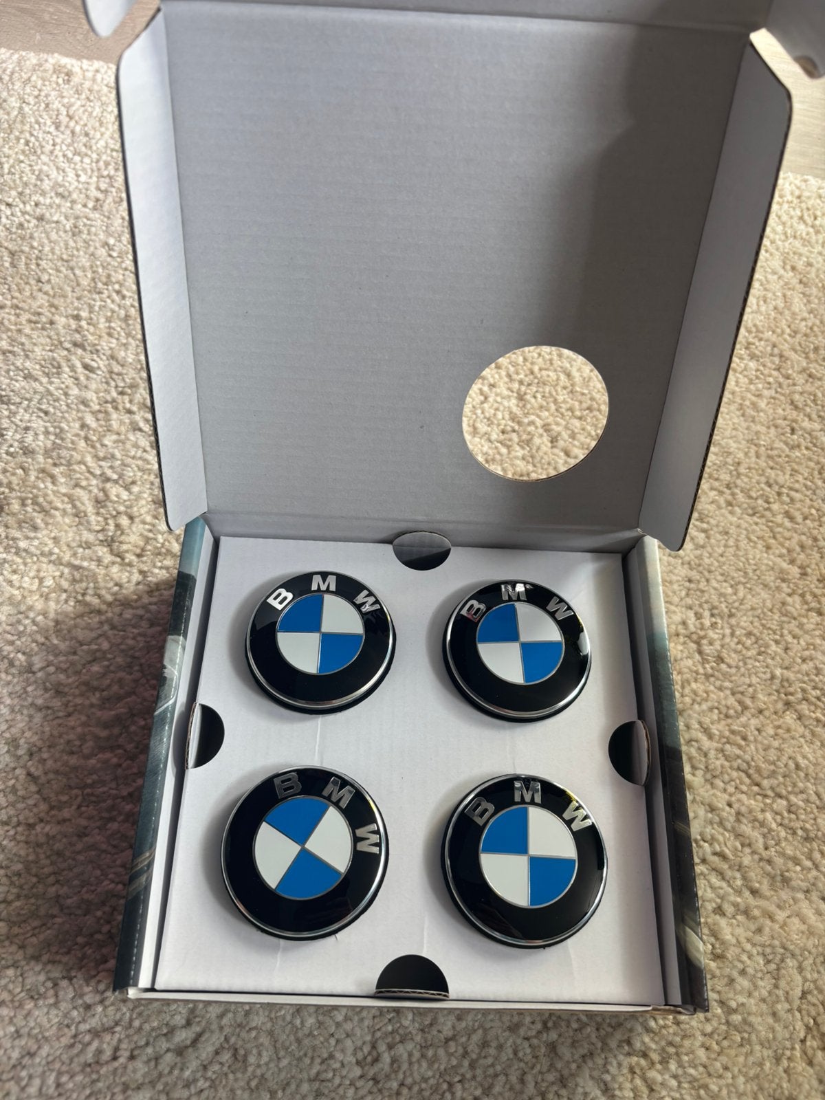 BMW 56mm Zwevend Naafdoppen, Ophalen of Verzenden, Nieuw