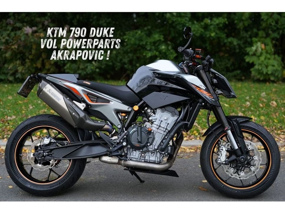 KTM KTM 790 DUKE | 2018 | Akrapovic !, Motoren, 2 cilinders, KTM, Motorrijbewijs A, Bedrijf