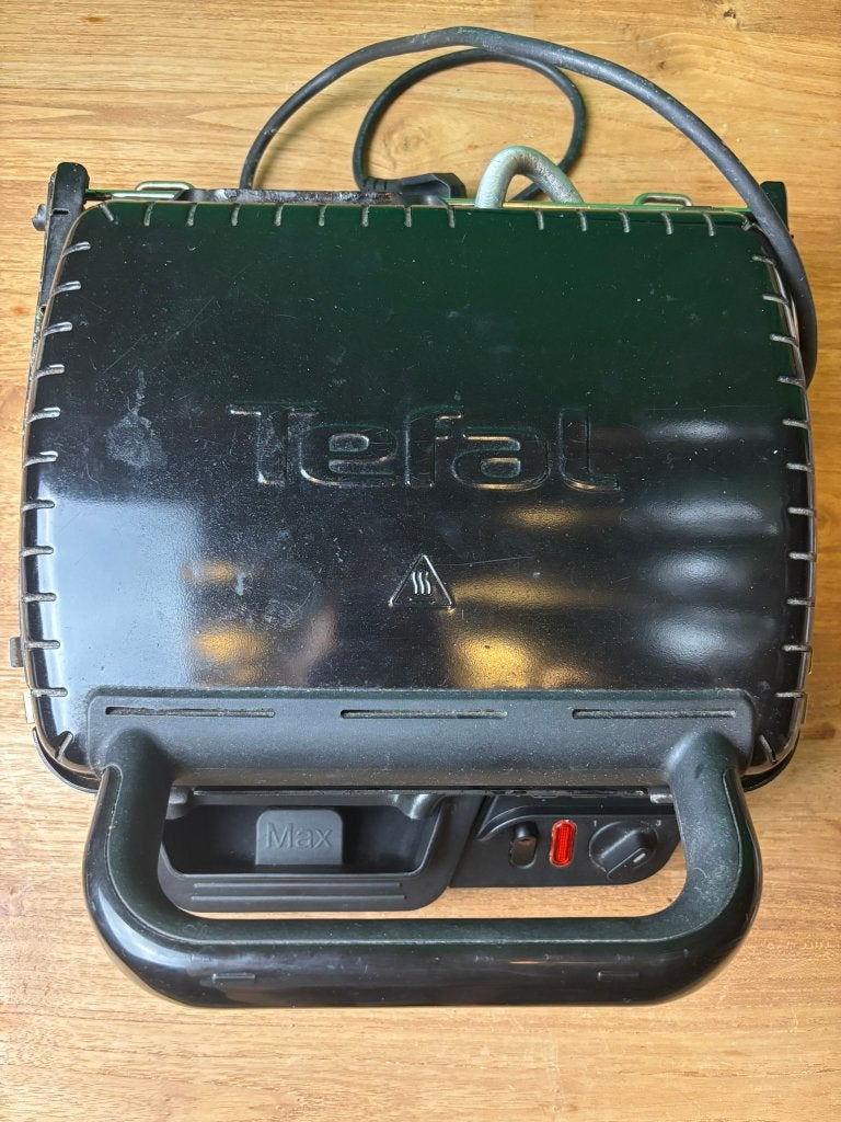 Tefal contactgrill met temperatuurregeling, Ophalen of Verzenden, Gebruikt