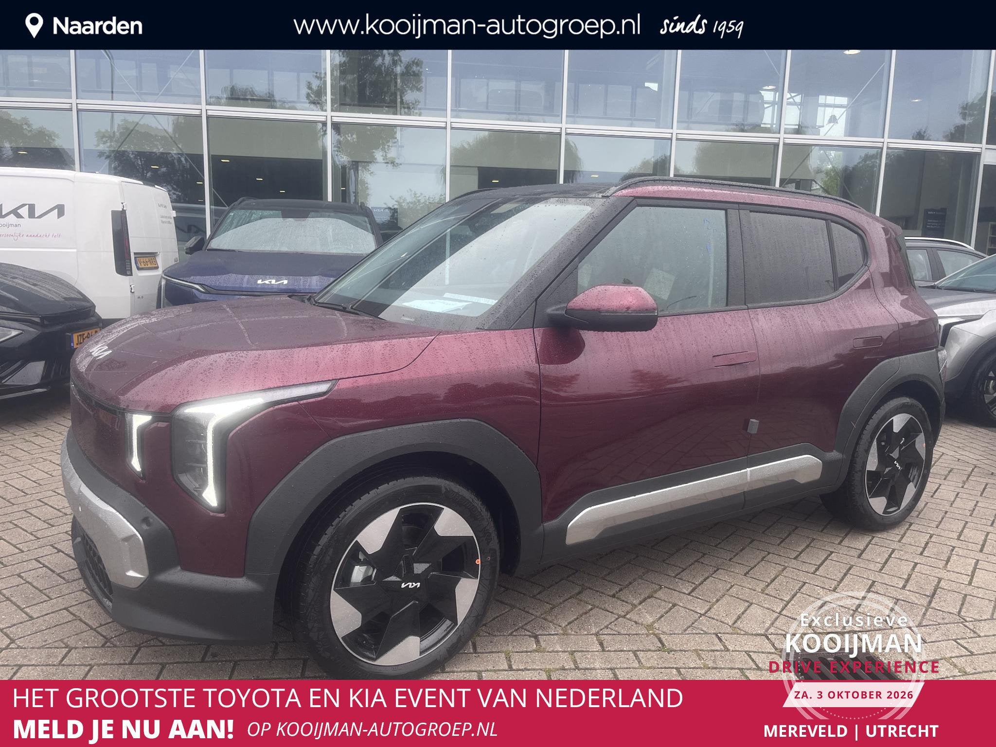 Kia EV2 Plus Advanced 61 kWh NIEUW OP VOORRAAD! EXTRA INRUIL