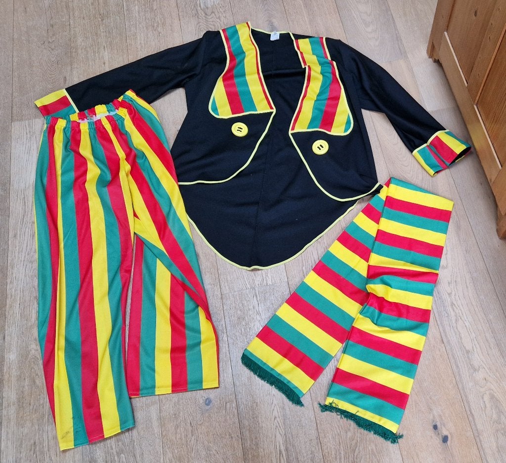 Carnavalskleding set maat 50, Ophalen of Verzenden, Zo goed als nieuw, Maat 48/50 (M)