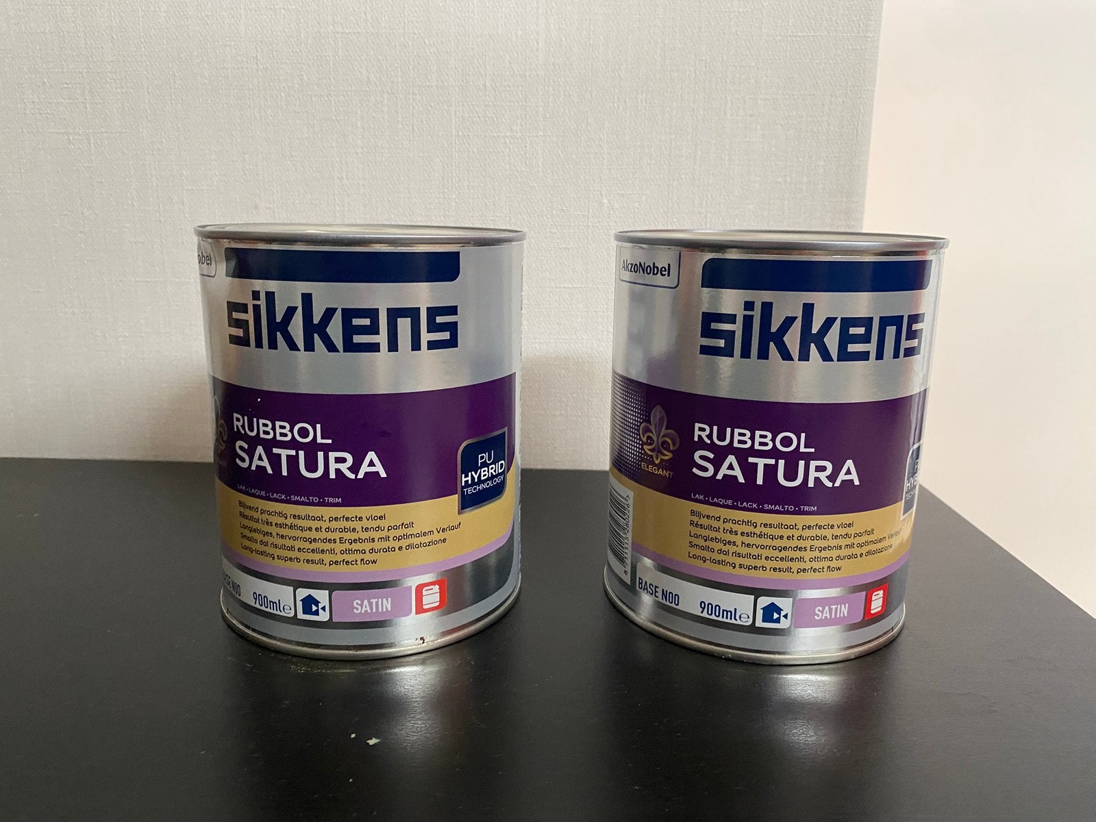 Rubbol Satura blauwe buitenlak, Doe-het-zelf en Verbouw, Verf, Beits en Lak, Ophalen, Blauw, Nieuw, Verf