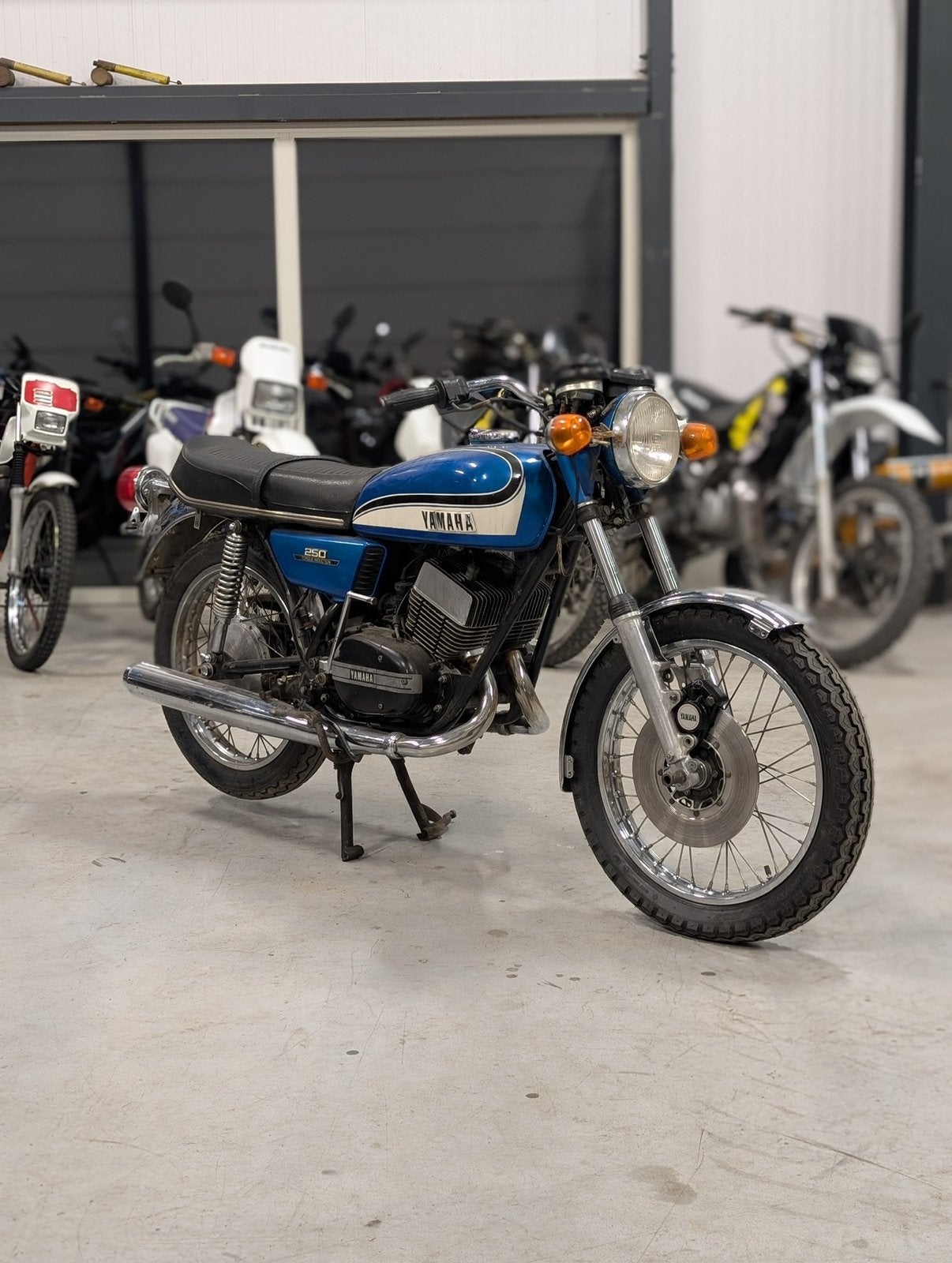 Yamaha RD 250, Ophalen