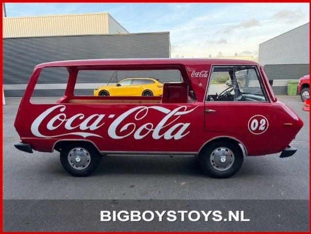 Fiat 850 SAVIO Icardi Coca Cola, Auto's, Oldtimers, Achterwielaandrijving, Overige carrosserieën, 39 pk, Handgeschakeld
