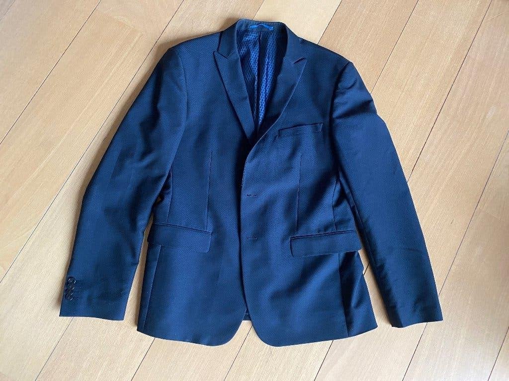 Colbert David Naman donker blauw maat 52, Maat 52/54 (L), Blauw, Gedragen, Ophalen