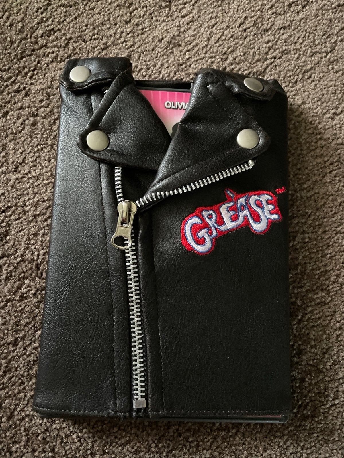 Grease DVD in unieke leren jas hoes, Engels, Nederlands, Ophalen of Verzenden, Zo goed als nieuw