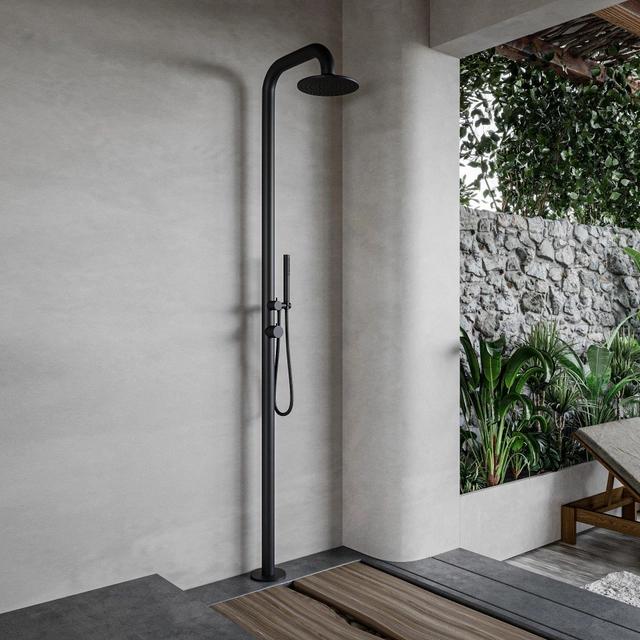 Fortifura Outdoor Deluxe Vrijstaande Buitendouch, Ophalen of Verzenden, Nieuw, Rvs, Douche