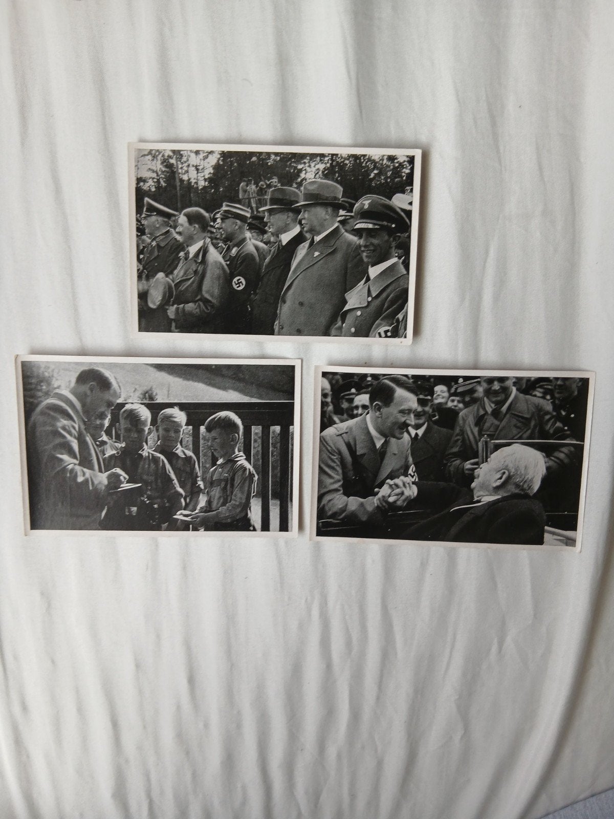 Zeldzame originele Adolf Hitler foto's uit WOII, Verzenden, Overige soorten, Duitsland, Foto of Poster