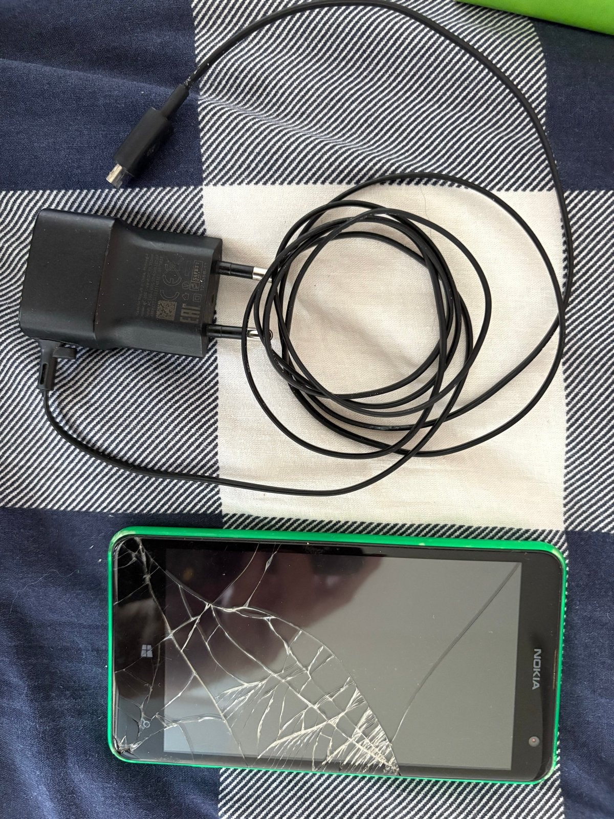 Nokia Lumia 625 - Groen (scherm gebroken), Telecommunicatie, Overige modellen, Touchscreen, Ophalen of Verzenden, Minder dan 3 megapixel