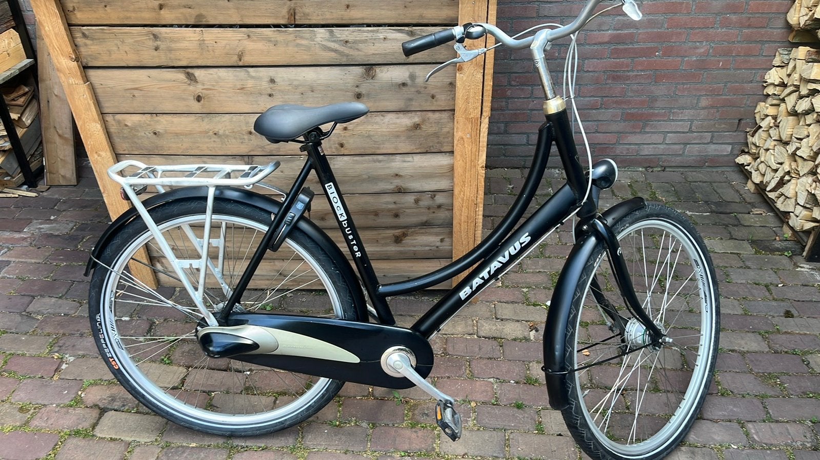 Damesfiets Batavus Blockbuster 3 versnellingen, Gebruikt, Versnellingen, Batavus, Trommelrem