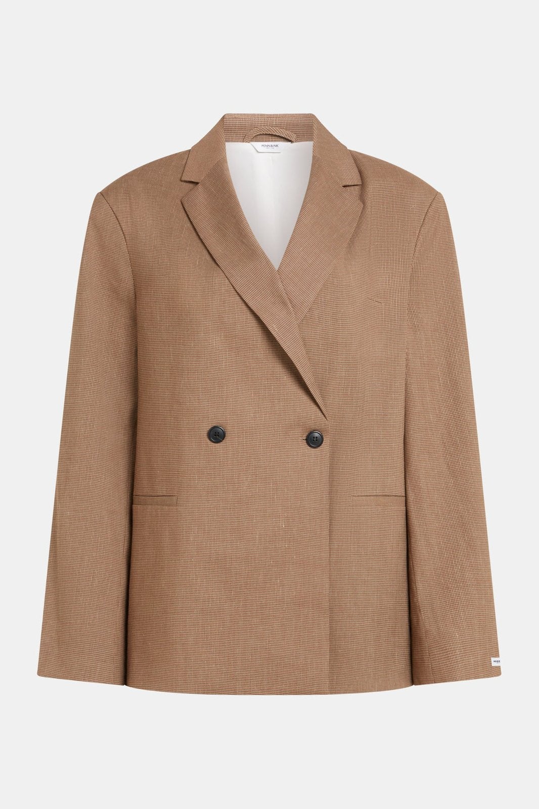 Penn en Ink maat 44, Kleding | Dames, Jasjes, Kostuums en Pakken, Bruin, Verzenden, Maat 42/44 (L), Zo goed als nieuw