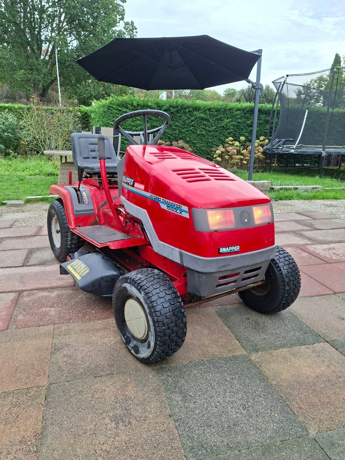 Opknapper Snapper zitmaaier, Tuin en Terras, Ophalen, Gebruikt, Snapper, Opvangzak