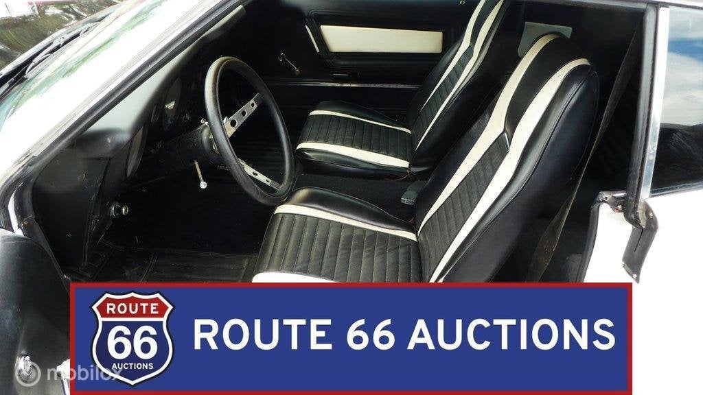 Ford Mustang Mach 1 Fastback | 1973 | Route 66 Auctions, Auto's, Oldtimers, Overige carrosserieën, Zwart, Bedrijf, Handgeschakeld
