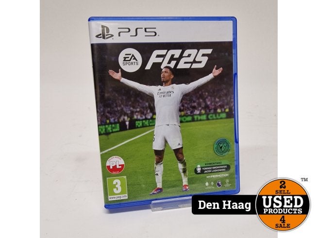 Sony Playstation 5 | EA Sports FC 25, Sony, Zo goed als nieuw, Support@sony.com, 1-7-1 Konan, Minato-ku
Tokyo 108-0075
Japan
