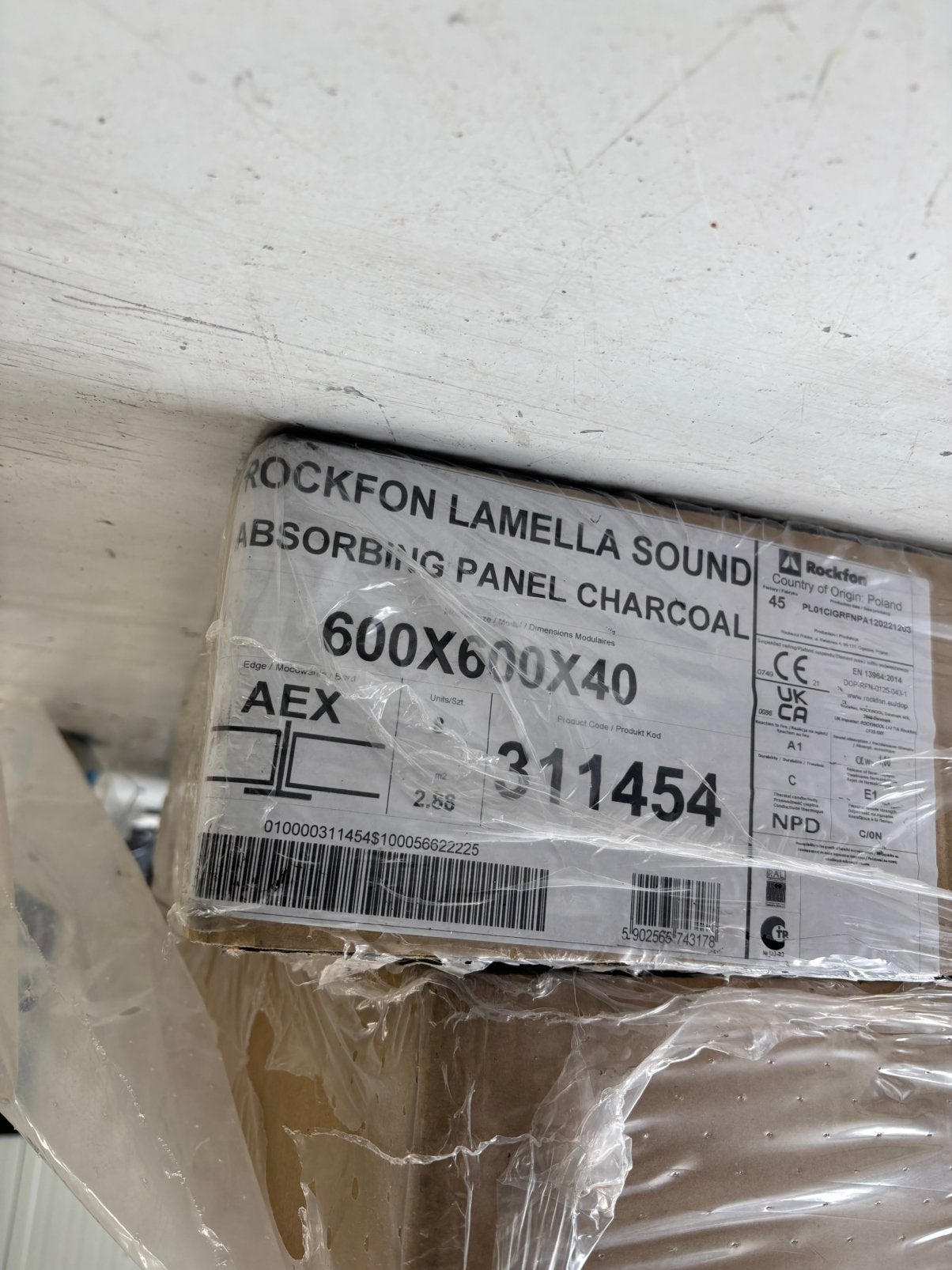Rockfon Lamella Akoestische systeem plafondplaten, Ophalen, Zo goed als nieuw