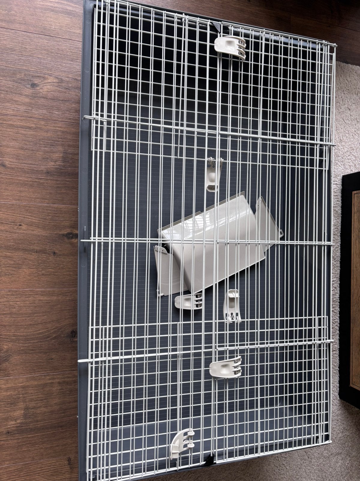 Ferplast Konijnenkooi Rabbit 100 Basic - 95x57x46 cm, Dieren en Toebehoren, Knaagdieren en Konijnen | Hokken en Kooien, Kooi, Zo goed als nieuw