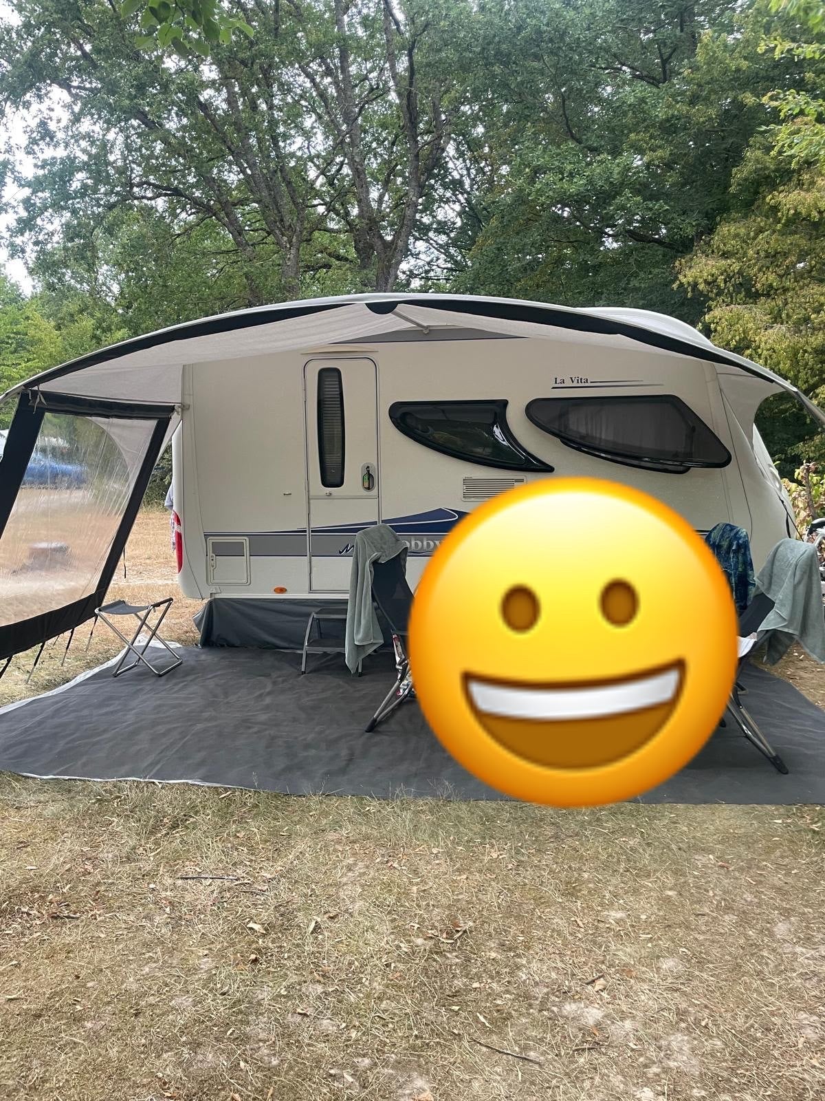 Boogluifel Maat 8 o.a. Hobby, Knaus, Kip (400 modellen), Caravans en Kamperen, Ophalen, Gebruikt