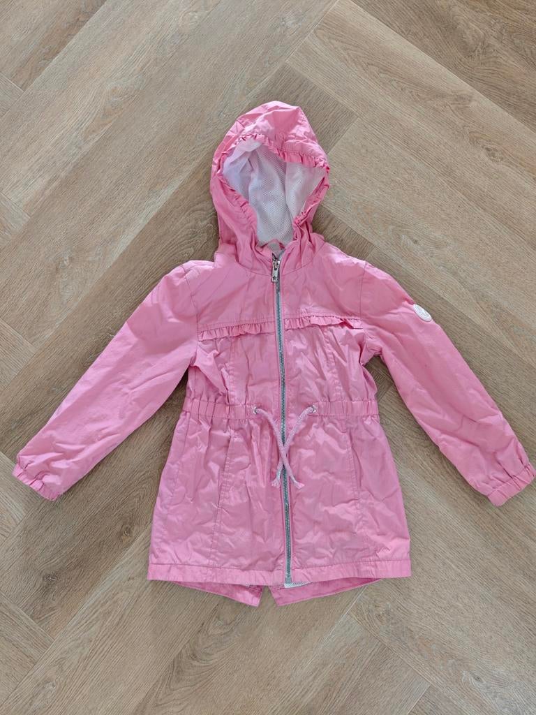 Roze meisjes zomerjas met capuchon, Kinderen en Baby's, Kinderkleding | Maat 116, Gebruikt, C&A, Meisje, Ophalen of Verzenden