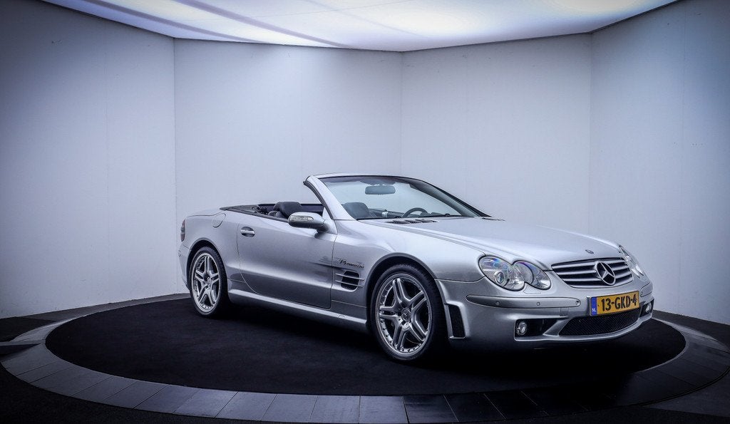Mercedes-Benz SL-Klasse AMG 55 Edition (uit verzameling) PER, Auto's, Mercedes-Benz, Automaat, Achterwielaandrijving, Gebruikt