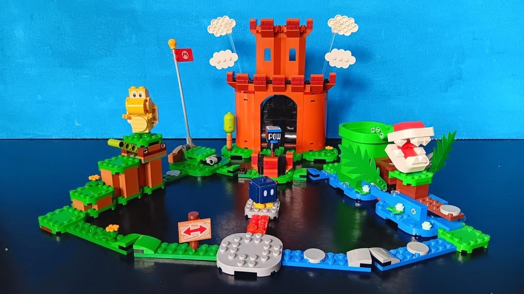 LEGO Super Mario uitbreidingsset Bewaakte Vesting (71362), Ophalen of Verzenden, Gebruikt