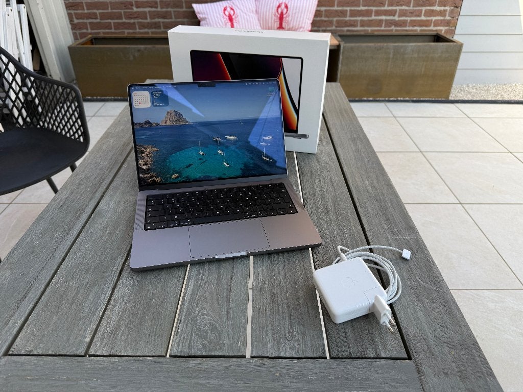 MacBook Pro M1 14" 2021, MacBook Pro, Qwerty, Overige groottes, 512 GB