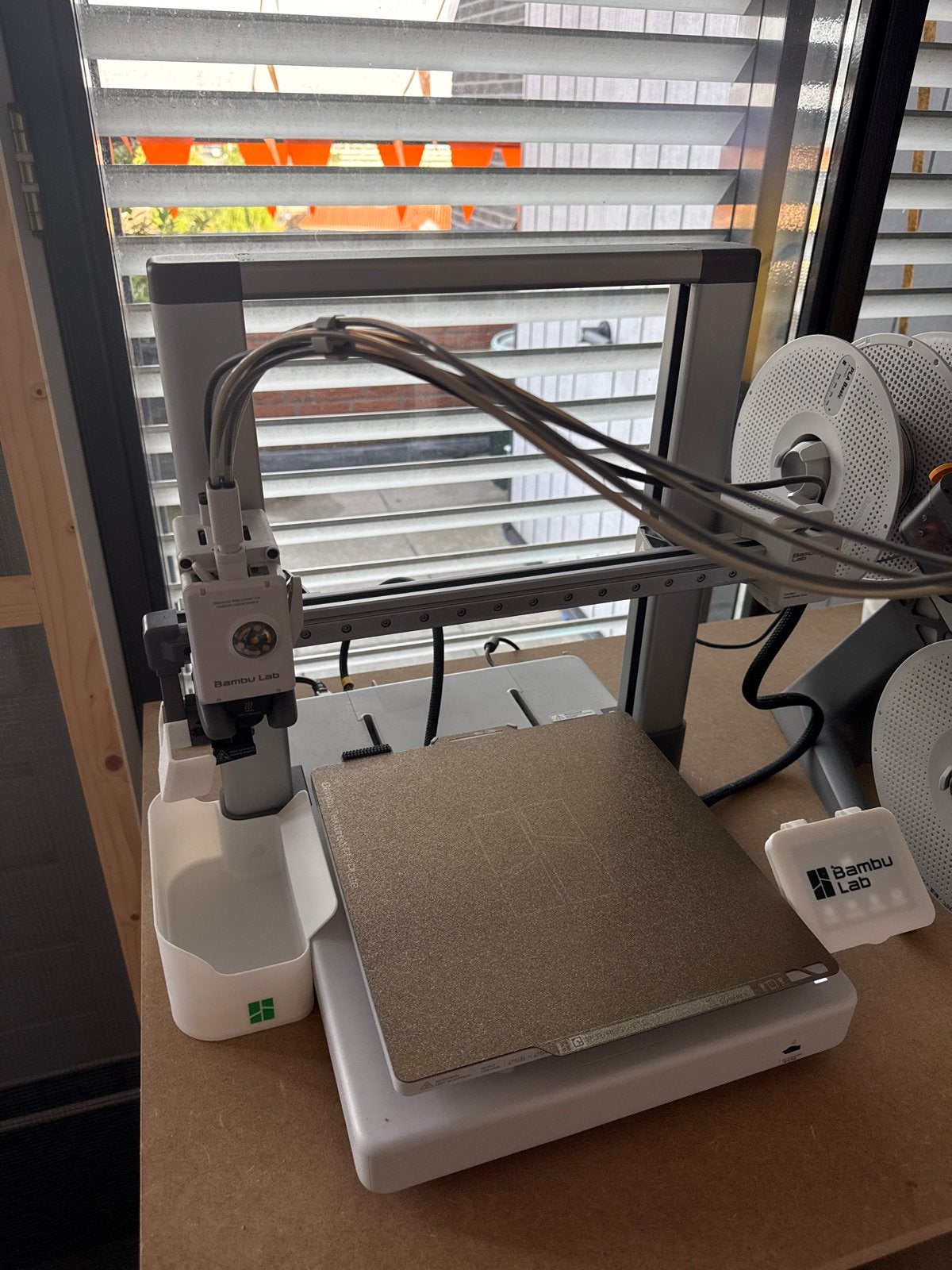 Bambu Lab A1 3D-printer met AMS lite, Computers en Software, 3D Printers, Ophalen, Ingebouwde Wi-Fi, Zo goed als nieuw, Filament