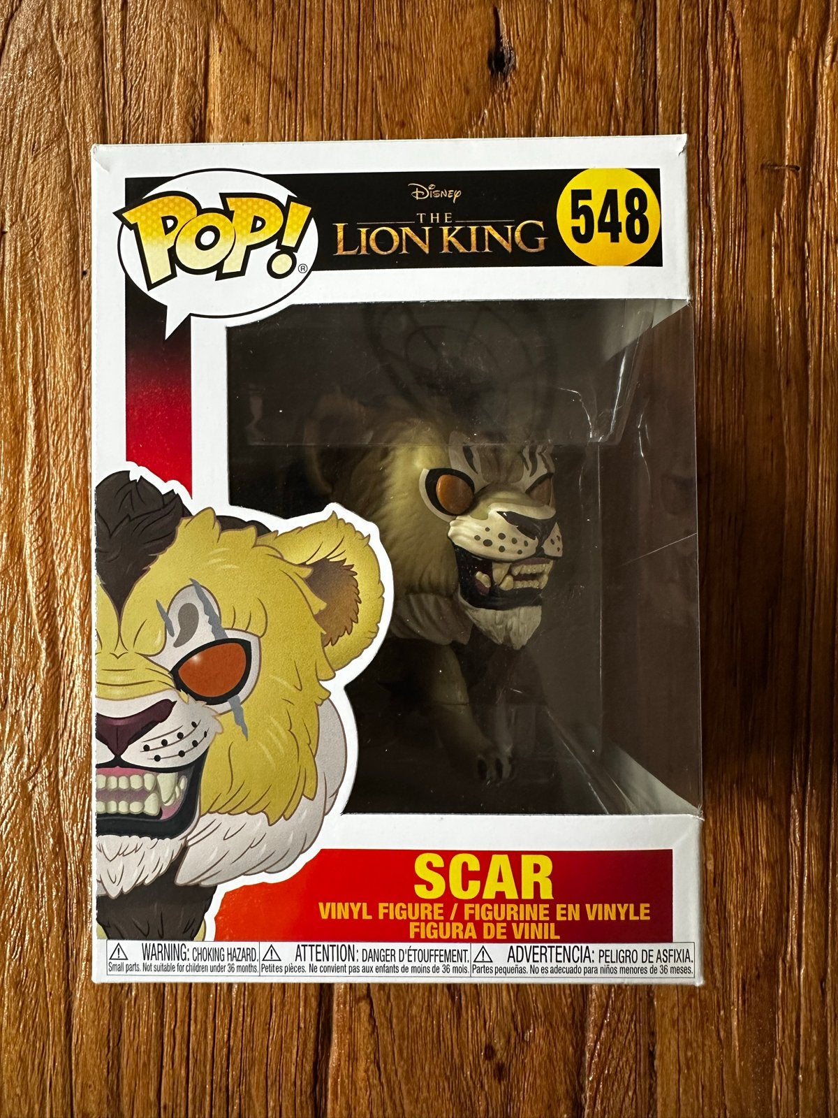 Funko Pop! Disney The Lion King Scar #548, Verzamelen, Ophalen of Verzenden, Nieuw